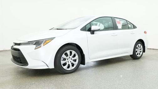 Wind Chill Pearl 2026 Toyota Corolla LE