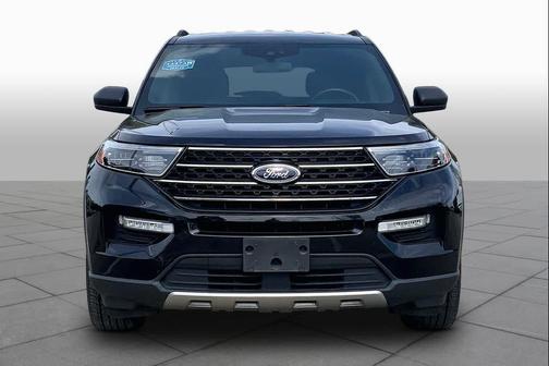 AGATE BLACK METALLIC 2020 Ford Explorer XLT