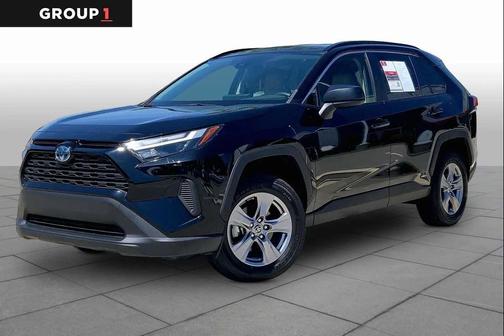 Midnight Black Metallic 2024 Toyota RAV4 Hybrid SE