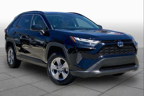 Midnight Black Metallic 2024 Toyota RAV4 Hybrid SE
