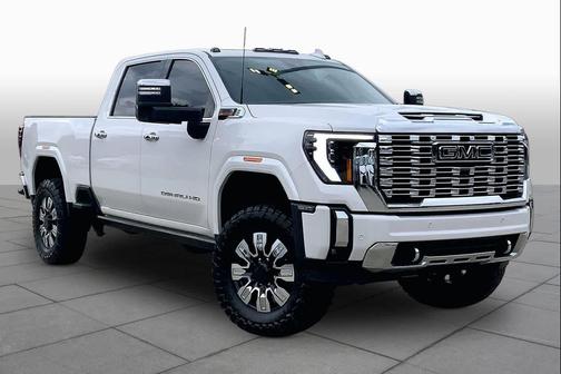 White Frost Tricoat 2024 GMC Sierra 2500 Denali
