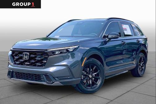 Meteorite Gray Metallic 2024 Honda CR-V Hybrid Sport AWD