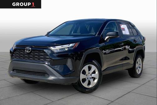 Midnight Black Metallic 2024 Toyota RAV4 LE