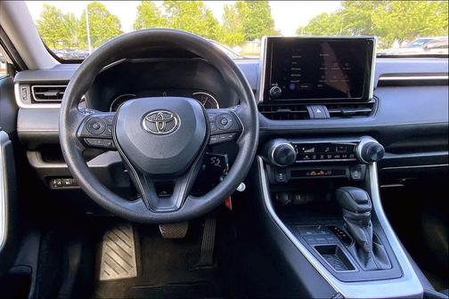 Midnight Black Metallic 2024 Toyota RAV4 LE