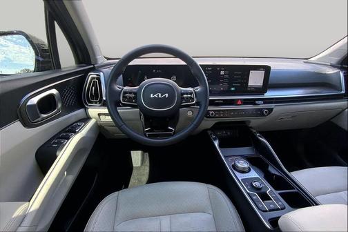 Interstellar Gray 2025 Kia Sorento Hybrid EX