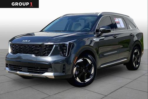 Interstellar Gray 2025 Kia Sorento Hybrid EX
