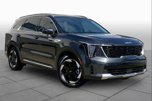 Interstellar Gray 2025 Kia Sorento Hybrid EX