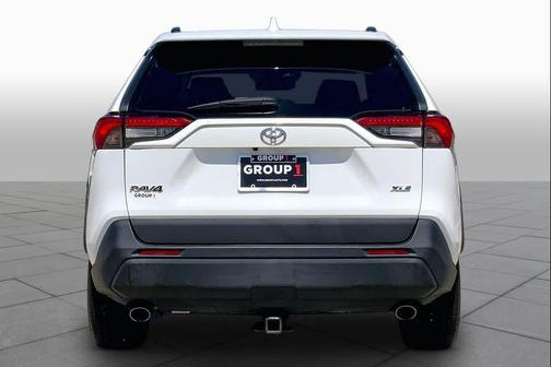 Super White 2019 Toyota RAV4 XLE Premium