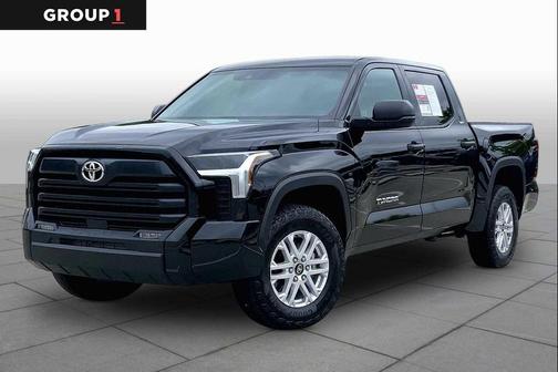 Midnight Black Metallic 2025 Toyota Tundra SR5