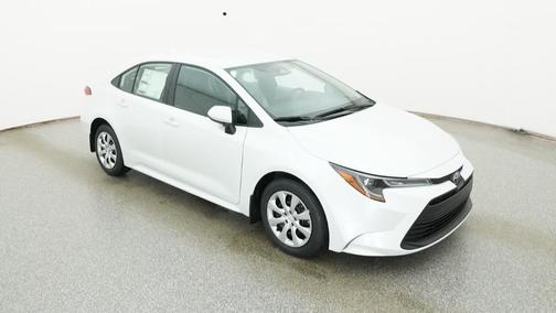 Wind Chill Pearl 2026 Toyota Corolla LE