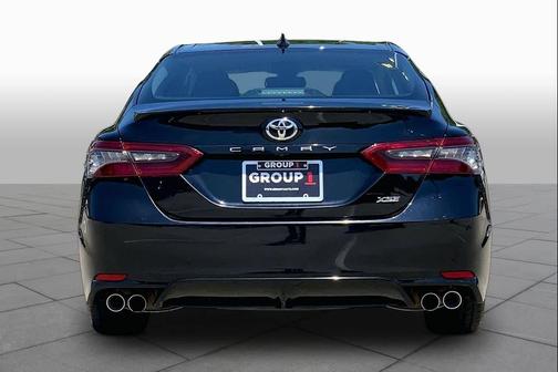 Midnight Black Metallic 2024 Toyota Camry XSE
