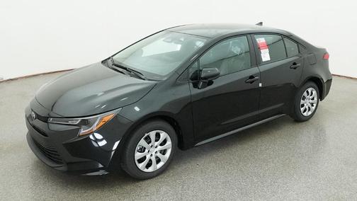 Midnight Black Metallic 2026 Toyota Corolla LE