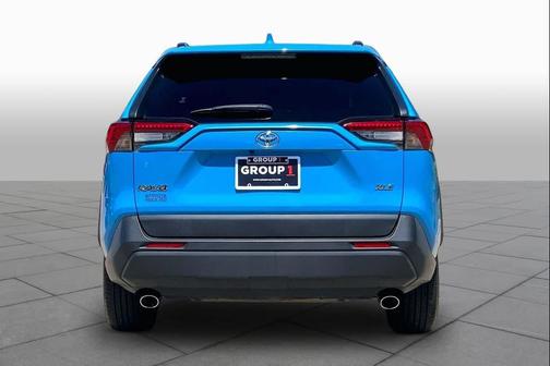 Blue Flame 2019 Toyota RAV4 XLE Premium