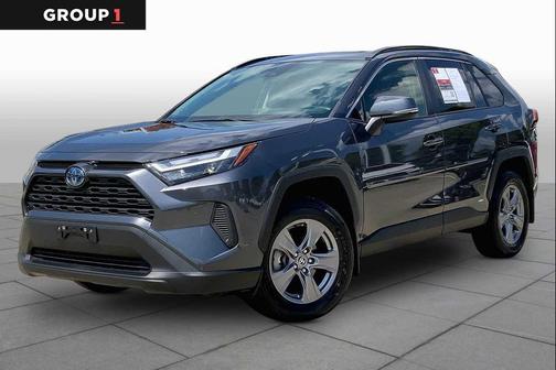 Magnetic Gray Metallic 2024 Toyota RAV4 Hybrid XLE