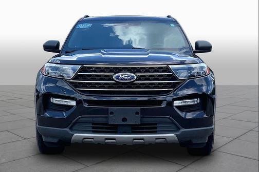AGATE BLACK METALLIC 2020 Ford Explorer XLT