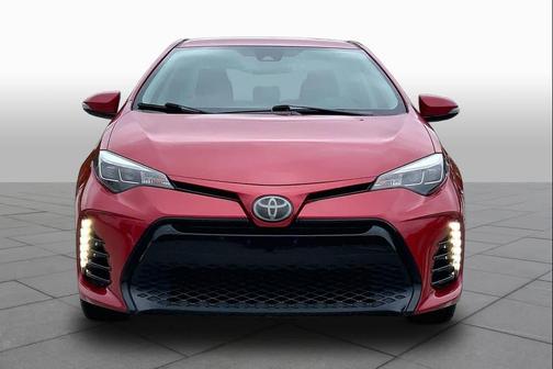 Barcelona Red Metallic 2017 Toyota Corolla SE