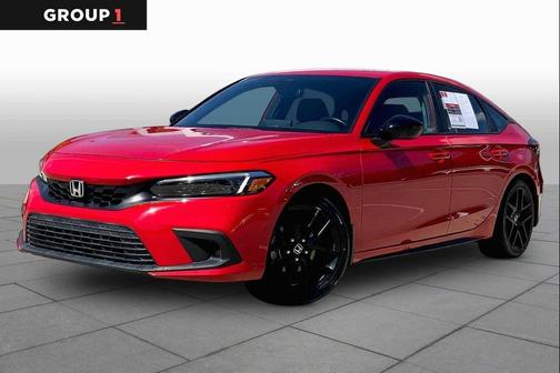 Rallye Red 2023 Honda Civic Sport