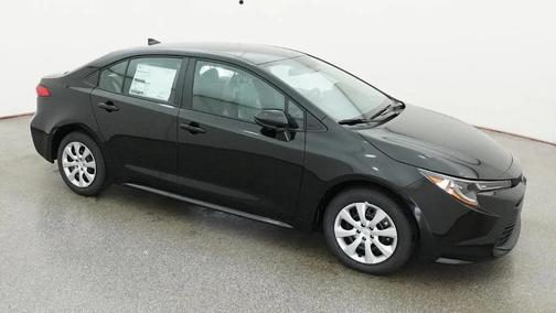 Midnight Black Metallic 2026 Toyota Corolla LE
