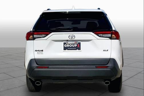 White 2022 Toyota RAV4 XLE