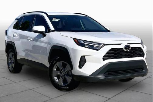 White 2022 Toyota RAV4 XLE