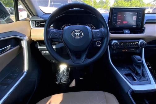 White 2022 Toyota RAV4 XLE