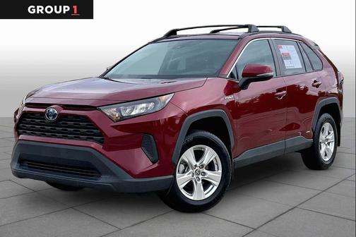 Ruby Flare Pearl 2021 Toyota RAV4 Hybrid SE