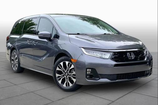Modern Steel Metallic 2025 Honda Odyssey Elite