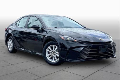 Midnight Black Metallic 2025 Toyota Camry LE