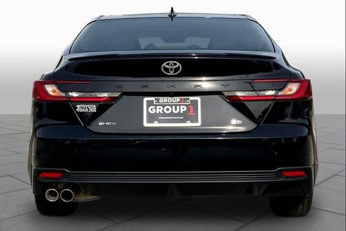 Midnight Black Metallic 2025 Toyota Camry SE