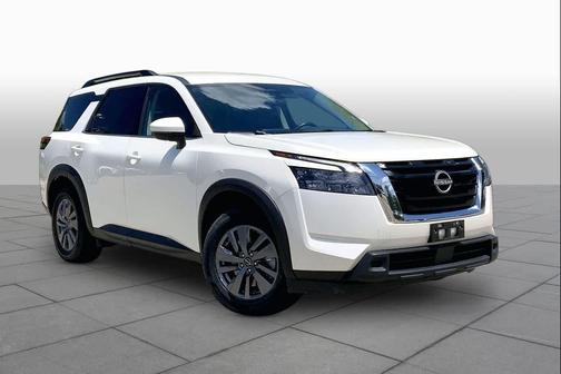 Pearl White Tricoat 2024 Nissan Pathfinder SV FWD