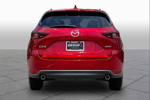 Soul Red Crystal Metallic 2021 Mazda CX-5 Touring