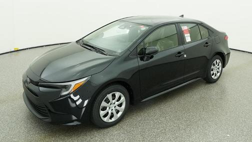 Midnight Black Metallic 2026 Toyota Corolla Hybrid SE