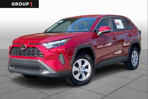 Ruby Flare Pearl 2025 Toyota RAV4 LE