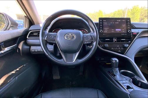 Midnight Black Metallic 2024 Toyota Camry XSE