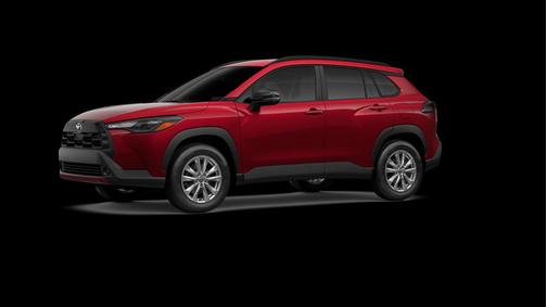 Soul Red Crystal 2026 Toyota Corolla Cross LE
