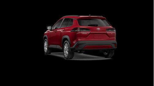 Soul Red Crystal 2026 Toyota Corolla Cross LE