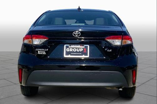 Midnight Black Metallic 2024 Toyota Corolla LE