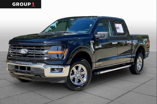 AGATE BLACK METALLIC 2024 Ford F-150 XLT