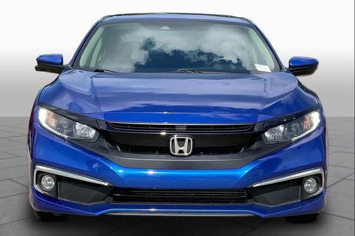 Aegean Blue Metallic 2021 Honda Civic EX-L