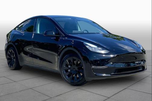 Solid Black 2021 Tesla Model Y Long Range Dual Motor All-Wheel Drive