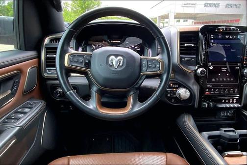 Ivory White Tri-Coat Pearlcoat 2023 RAM 1500 Longhorn