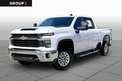 Summit White 2025 Chevrolet Silverado 2500 LT