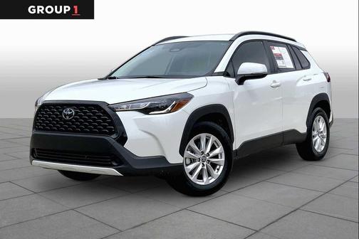Wind Chill Pearl 2023 Toyota Corolla Cross LE