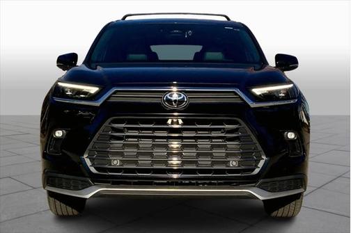 Midnight Black Metallic 2024 Toyota Grand Highlander Hybrid Limited MAX