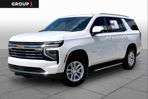 Summit White 2025 Chevrolet Tahoe LT