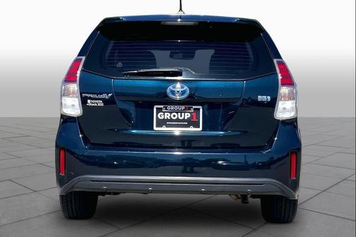 Galactic Aqua Metallic 2017 Toyota Prius v Five