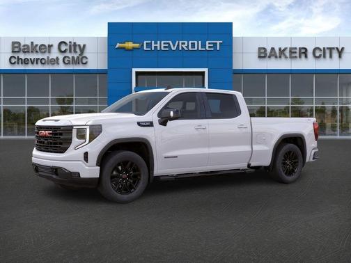 Summit White 2026 GMC Sierra 1500 Elevation