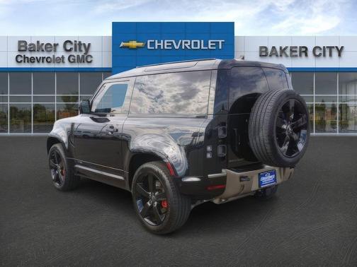 Santorini Black 2021 Land Rover Defender 90 X