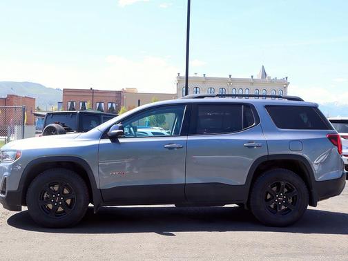 Satin Steel Metallic 2022 GMC Acadia AT4