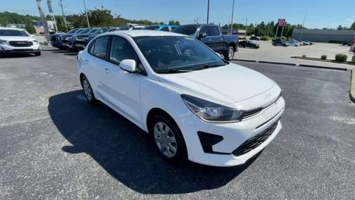 Clear White 2023 Kia Rio S